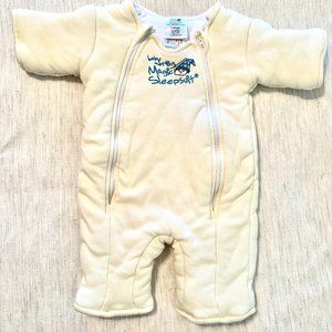 Baby Merlin's Magic Sleepsuit Cream - Large 6-9 Months - Baby Transition Swaddle